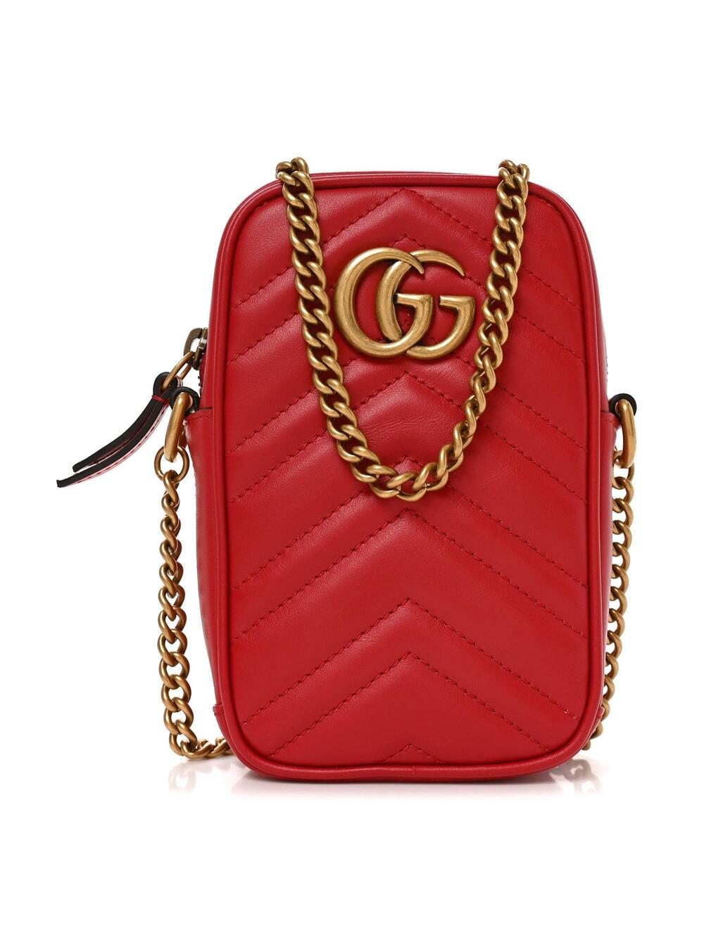 Gucci Calfskin Matelasse Mini Gg #315499G79B
